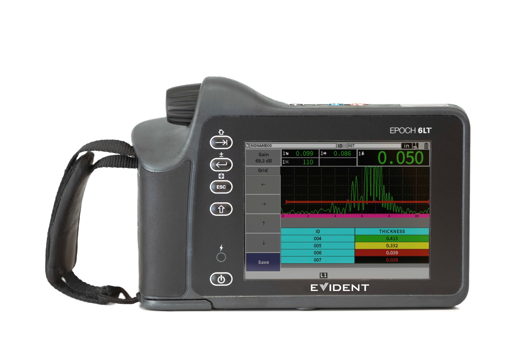 ご検討用 EPOCH 6LT 超音波探傷器 | Evident Scientific