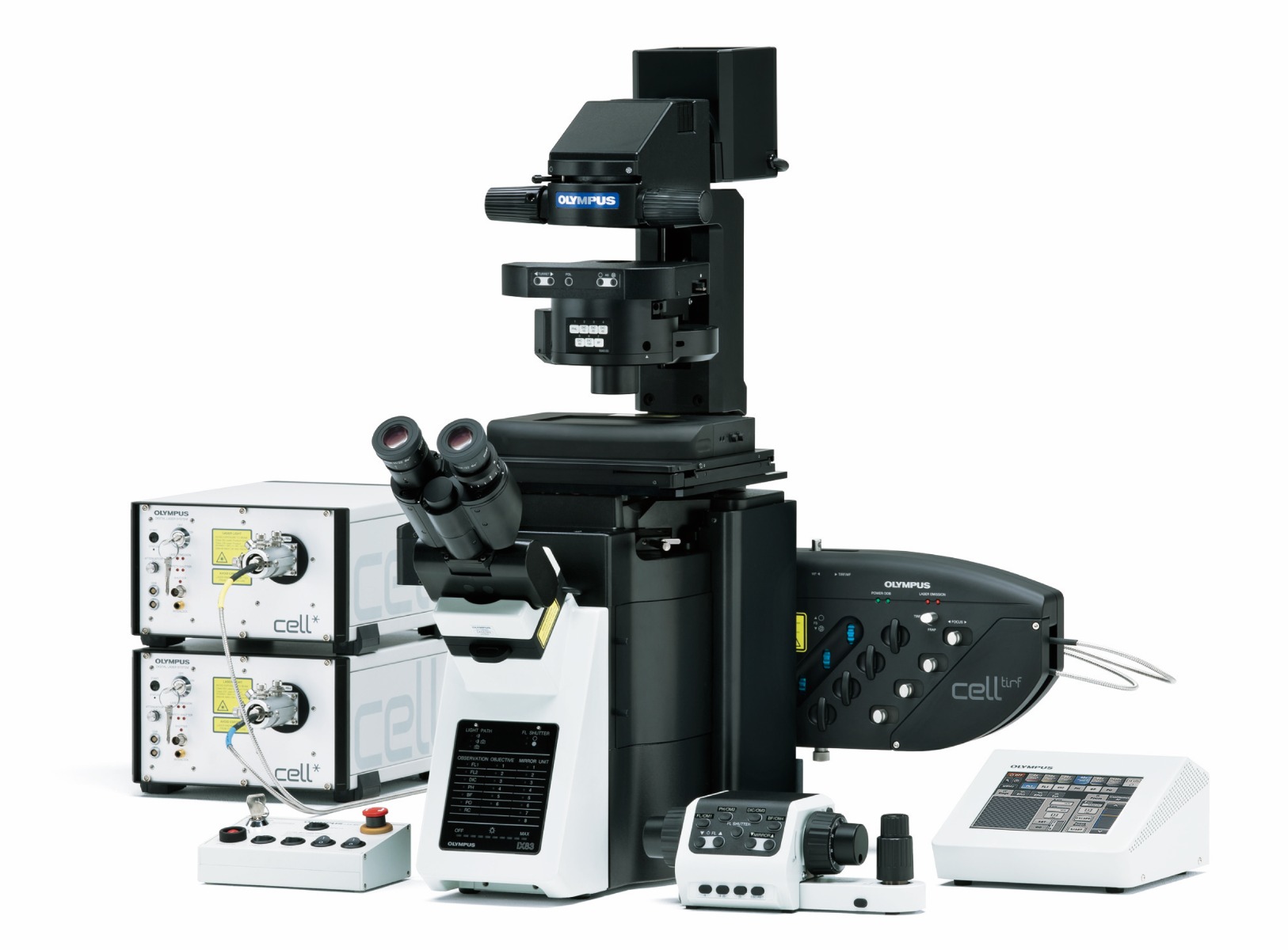 IXplore IX83 TIRF イメージング顕微鏡システム | Evident Scientific